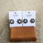 8467 C8 TURQ FLOWER FASHION STUD