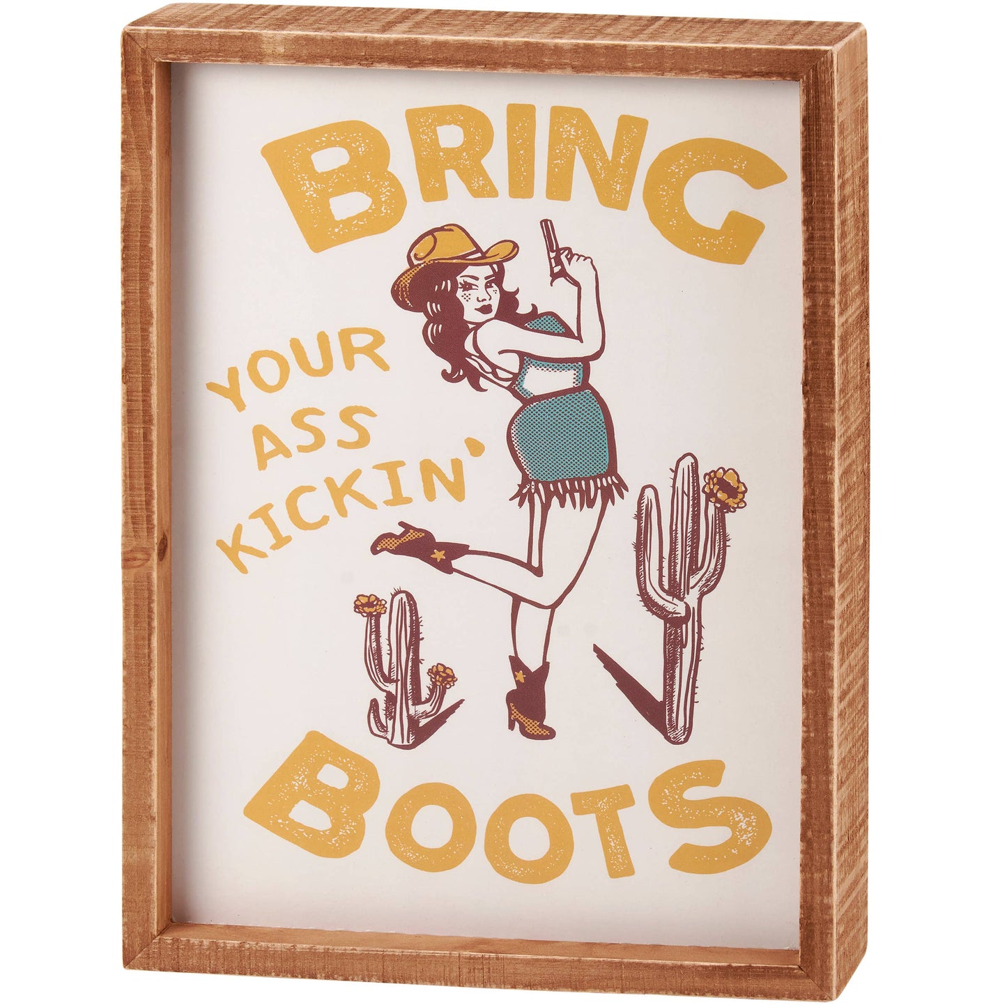 Boots Inset Box Sign