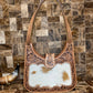 Classic Tooled Cowhide Purse