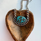 Western Large Oval Stone Necklace