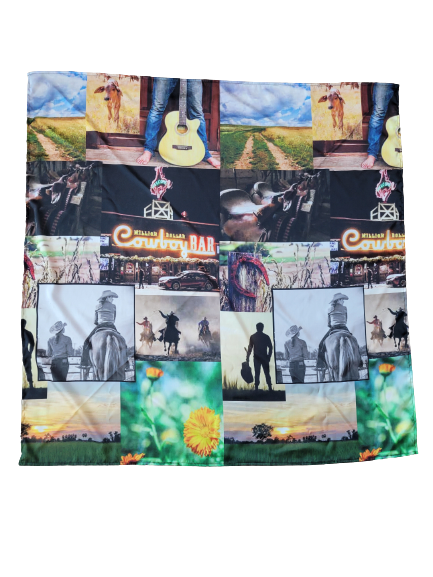 Cowboy Collage Wild Rags