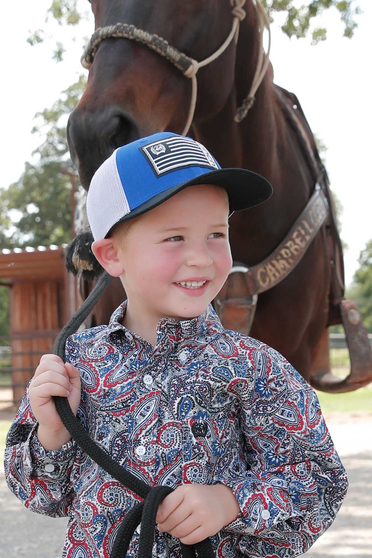 BOYS TRUCKER CAP