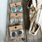 Western Flower Post Earrings : Turquoise