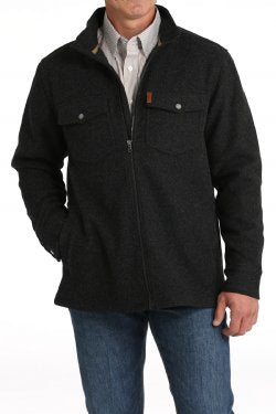 Men's Shirt Jacket - Black