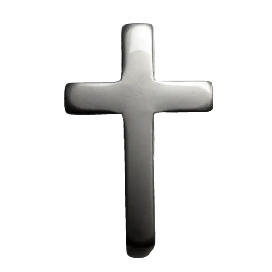 Cross - Magnetic Hat Pin: Grey