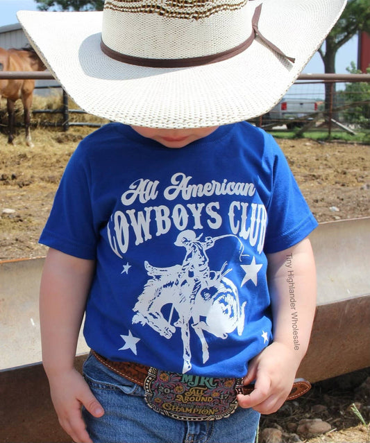 All American Cowboys Club Tee - Royal