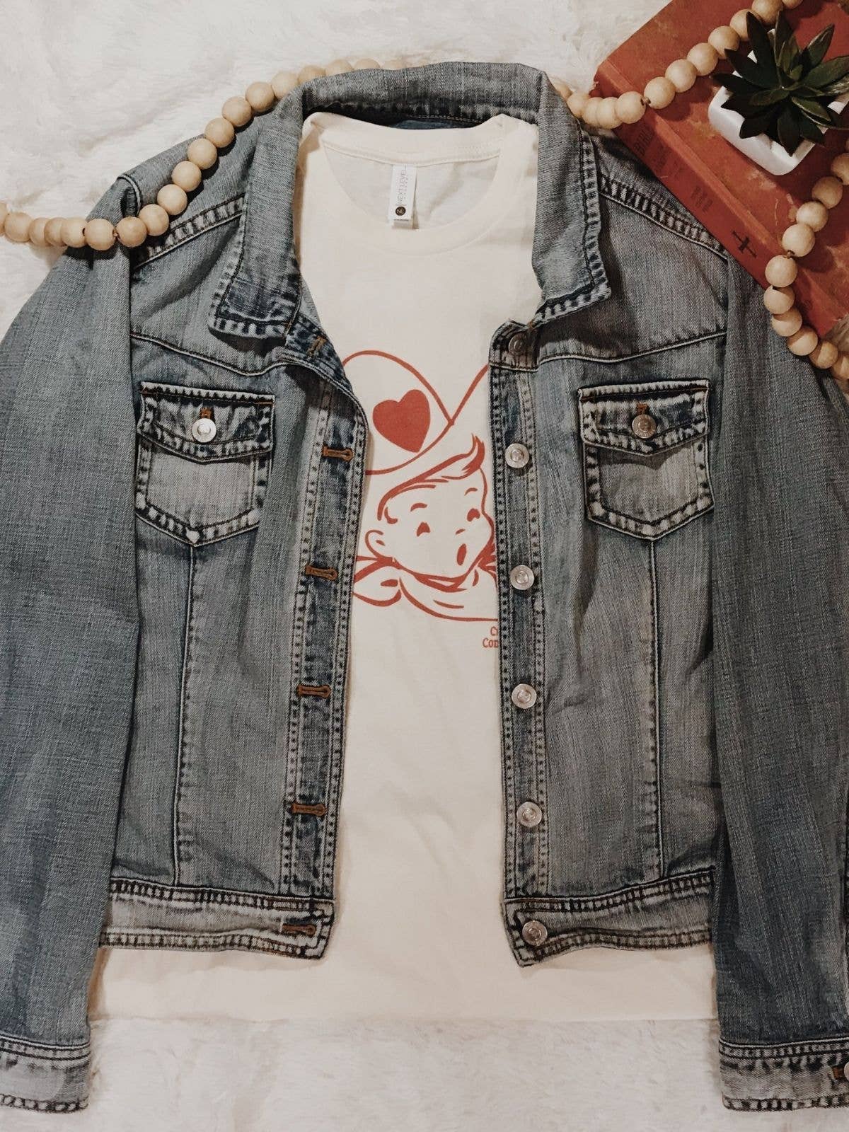 Vintage Cowboy Valentine Reg Tee: